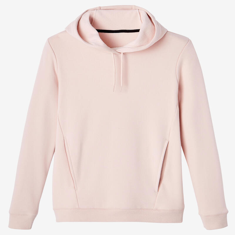 Kapuzenpullover Damen - 520 hellrosa 