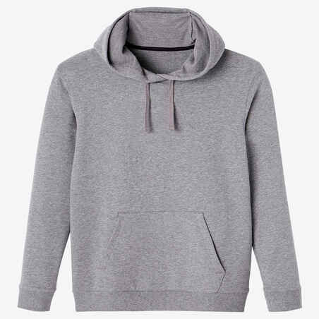 Women's Fitness Hoodie 500 - Grey