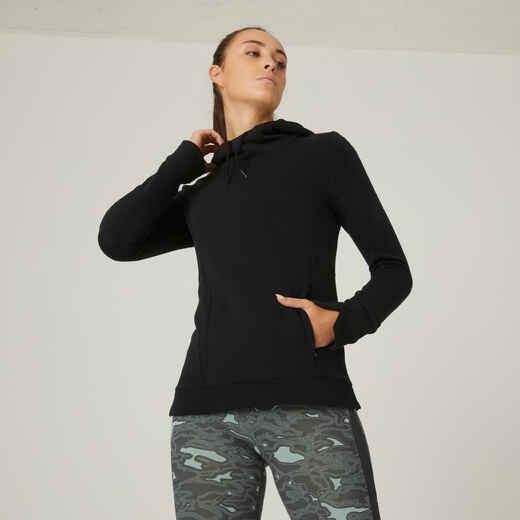 
      Women's Fitness Hoodie 520 - Black
  