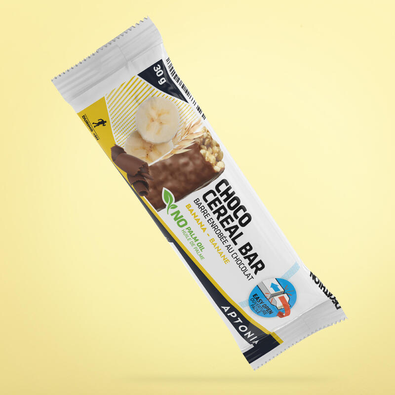 Baton de Cereale cu Banane Învelit în Ciocolată 30 g
