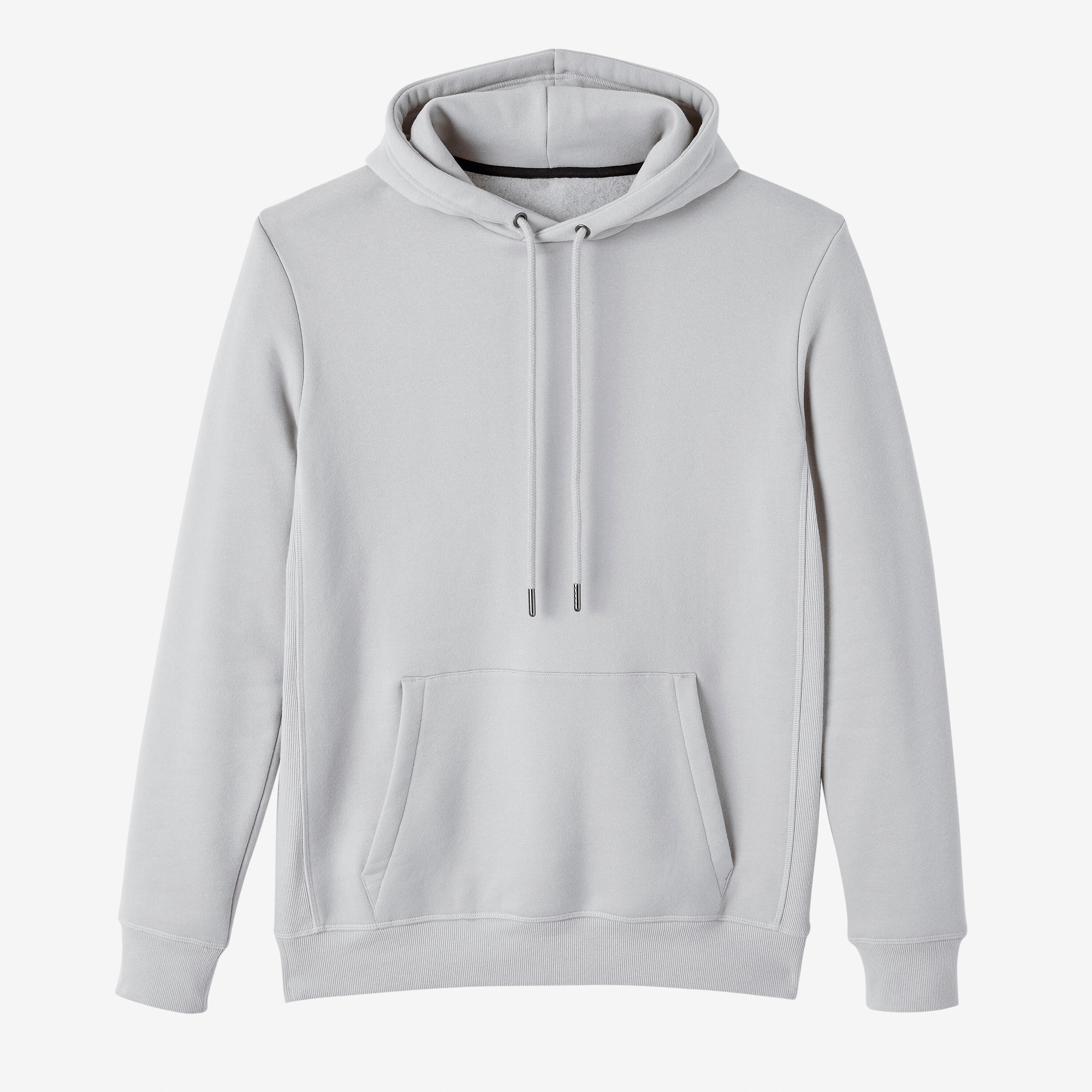 Men's Long Hoodie Warm 500 - Steel Grey 7/7