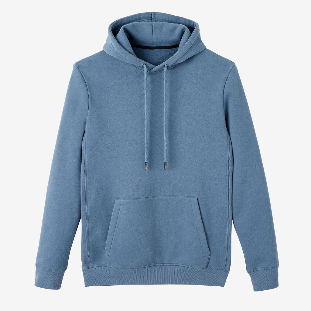 Men's Long Hoodie Warm 500 - Linen