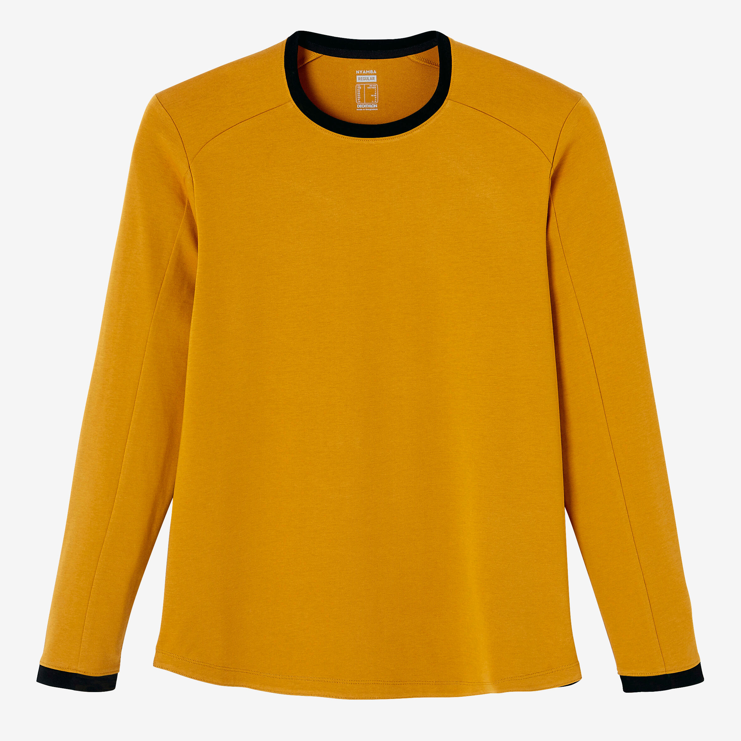 Men's Long-Sleeved Crew Neck Slim-Fit 