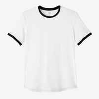 Men's Short-Sleeved Fitted-Cut Crew Neck Cotton Fitness T-Shirt 520 - Glacier White