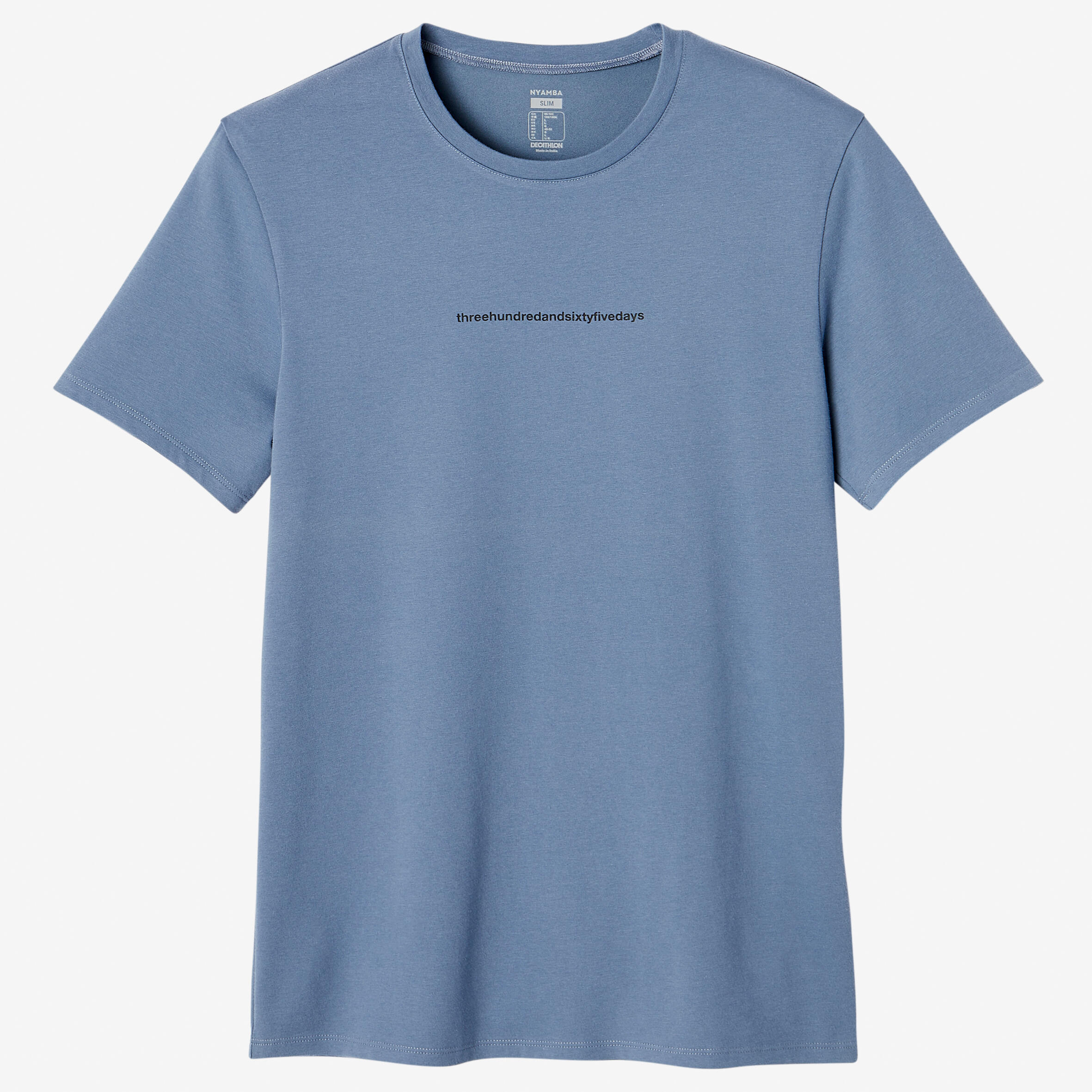 Slim-Fit Stretch Cotton Fitness T-Shirt 