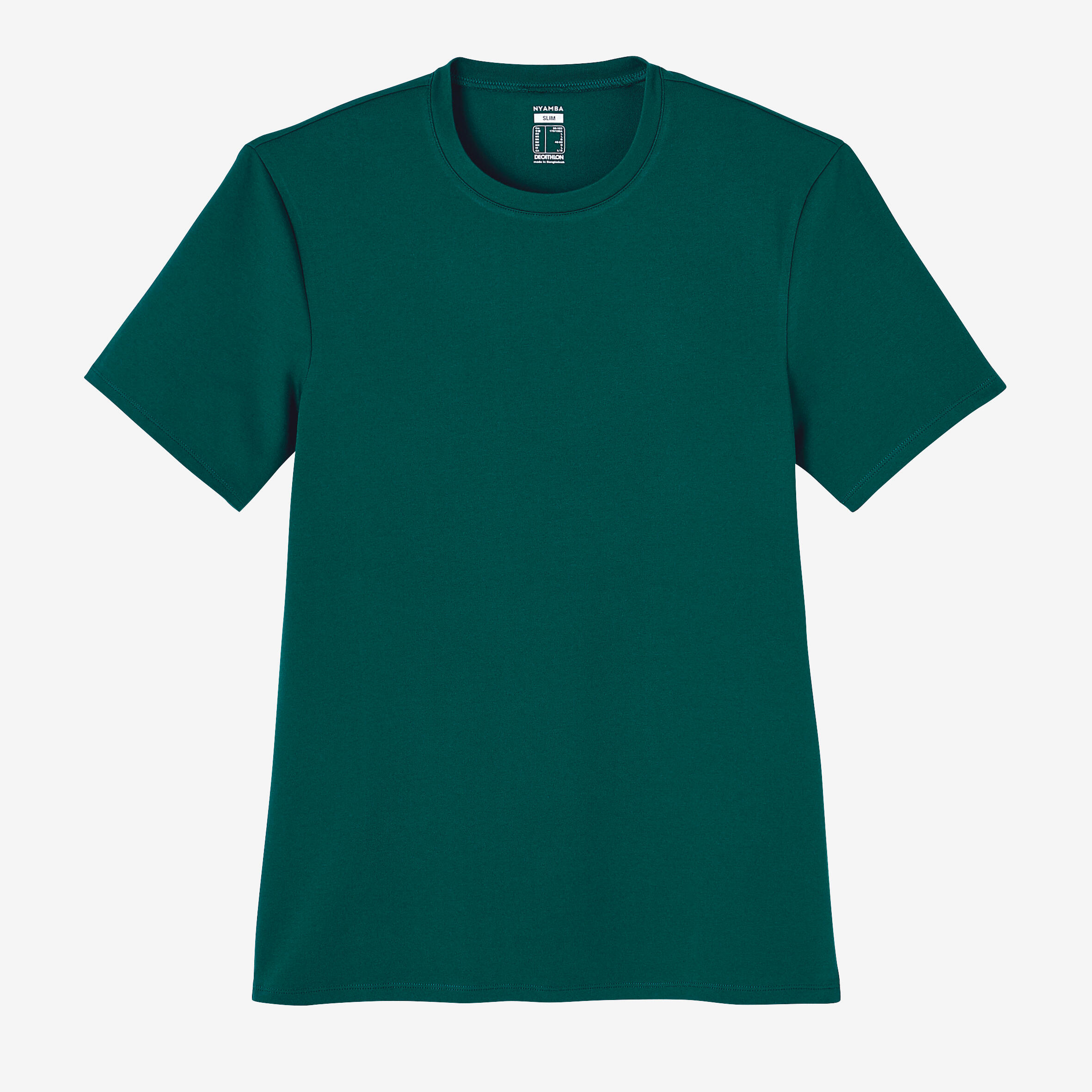 Men's Short-Sleeved Fitted-Cut Crew 