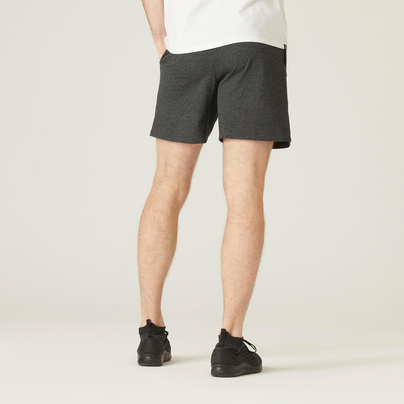 Men's Fitness Shorts 100 - Dark Grey