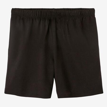 Short court Fitness Homme - 100 Noir