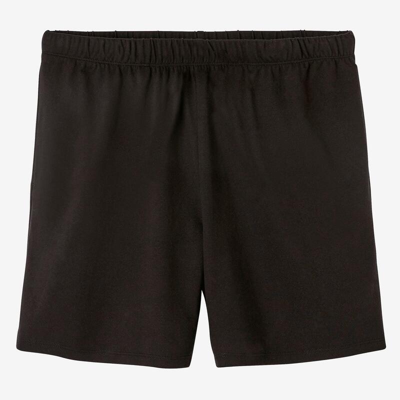 Men's Fitness Short Shorts 100 - Black