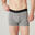 Men's Boxer Shorts 500 - Mottled Grey