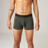 Men's Cotton Gym Boxer  - Dark Green