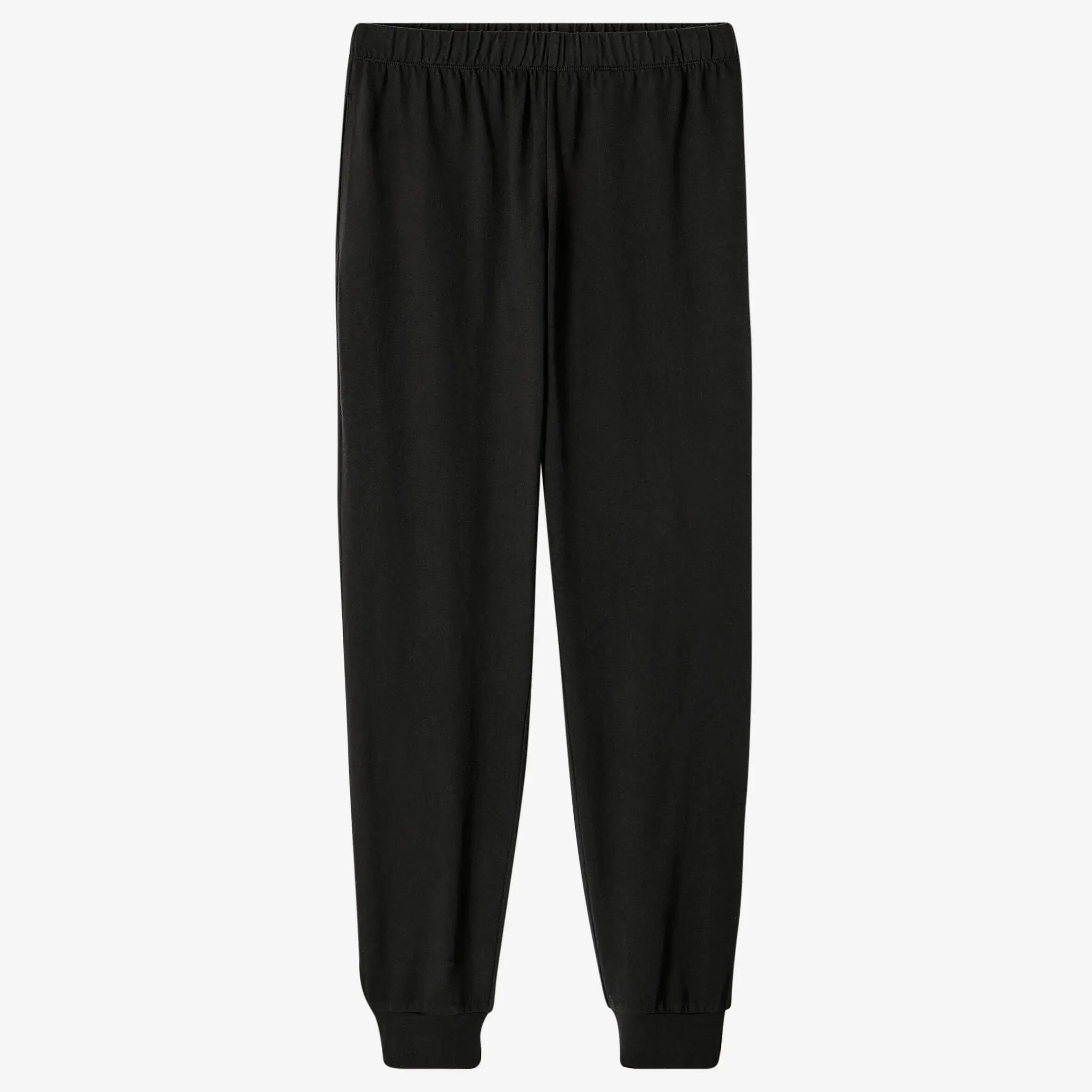 Men's Trackpant Jogger Regular Fit 100 For Gym-Black -  5