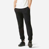 Men's Fitness Jogging Bottoms 120 - Black