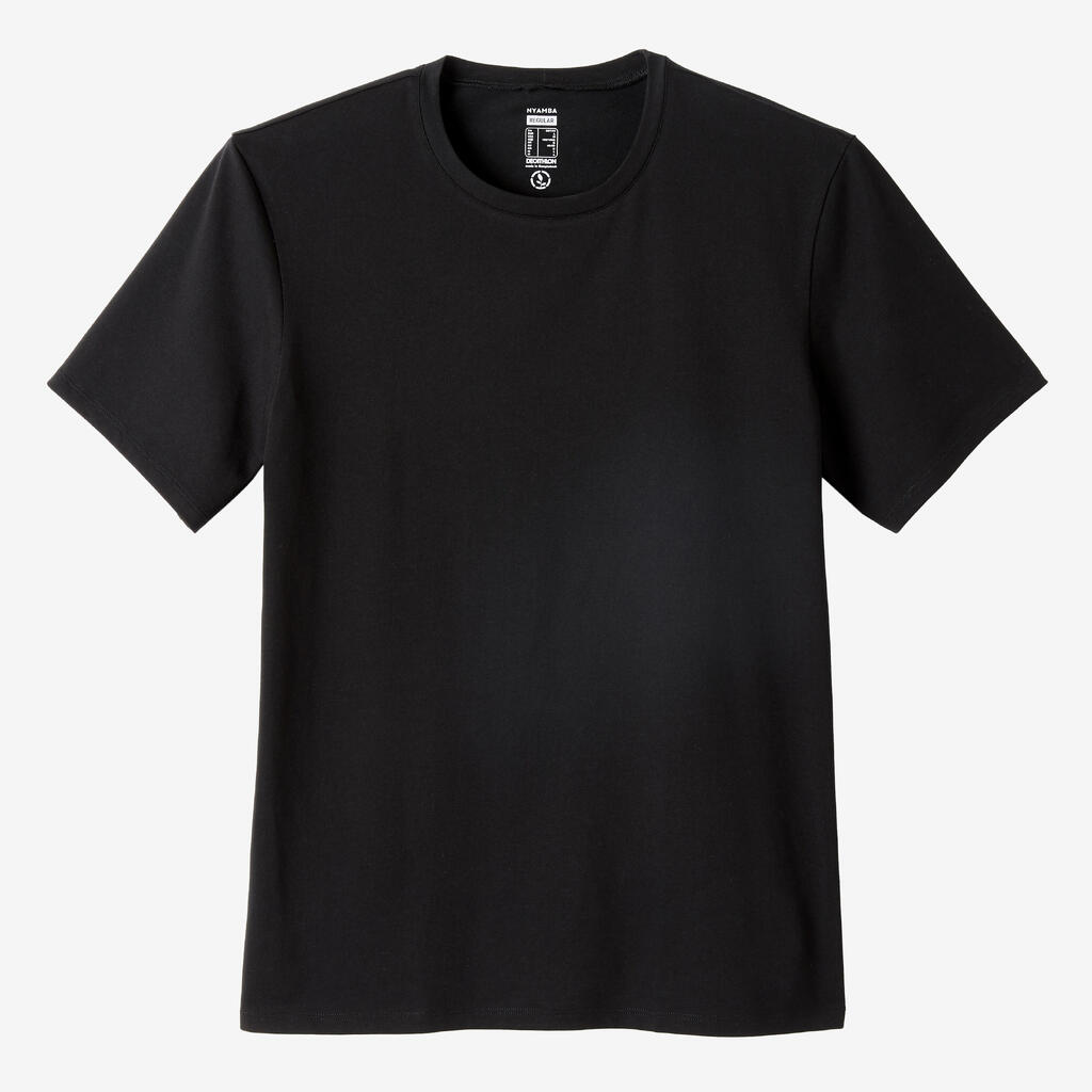Αντρικό t-shirt 500 - Μαύρο