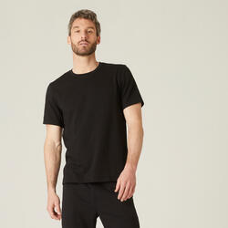 Yoga respirer-NEUF noir à manches Baseball Coton T-Shirt