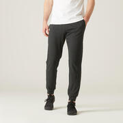 Men's Cotton Gym Pants Regular fit 100 - Grey