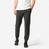 Men's Trackpant Jogger Regular Fit 100 For Gym-Grey