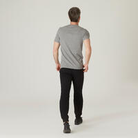 T-shirt slim en coton Homme - Gris