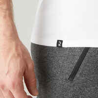T-Shirt Slim Fitness Baumwolle dehnbar 
