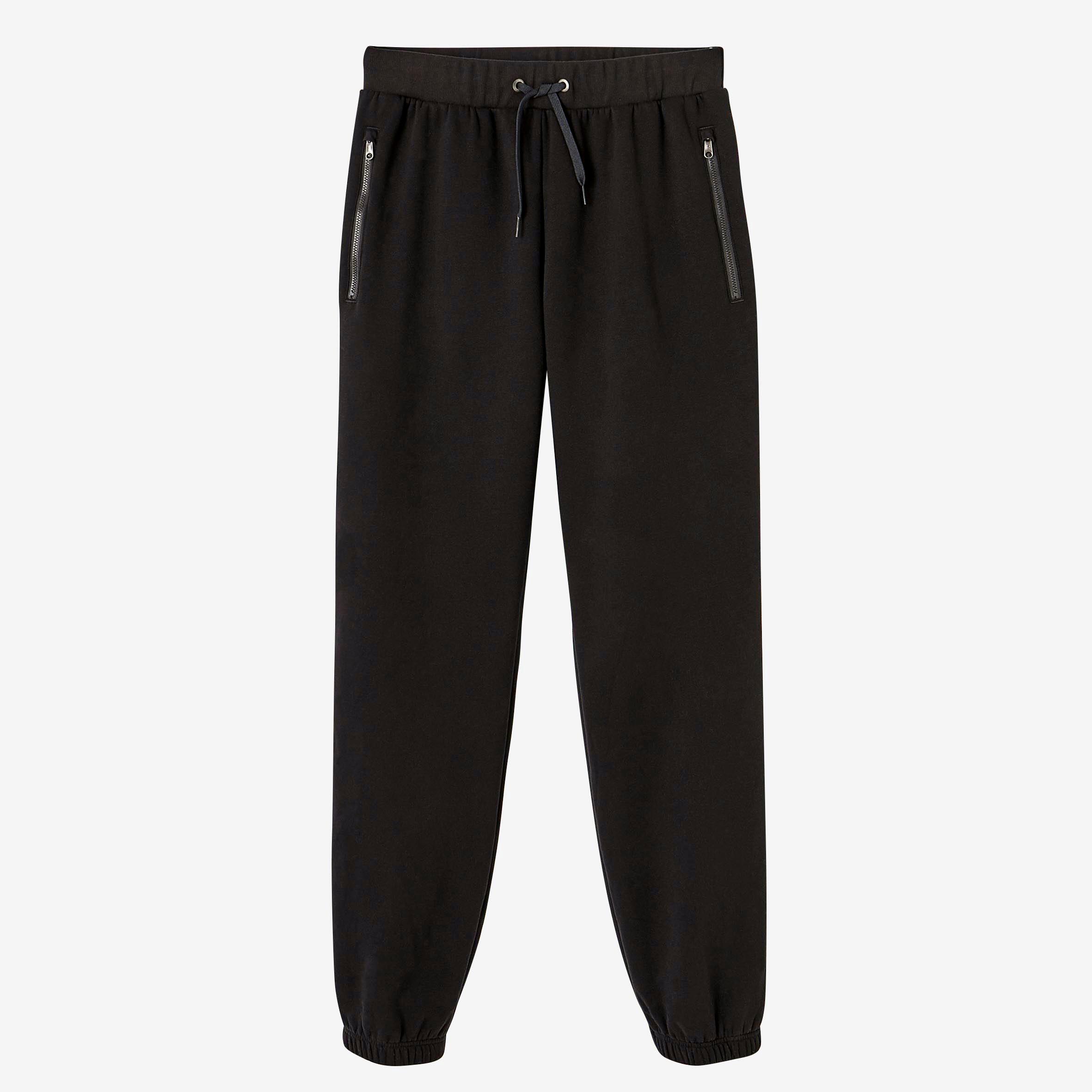 Men's Fitness Brushed Jersey Straight 