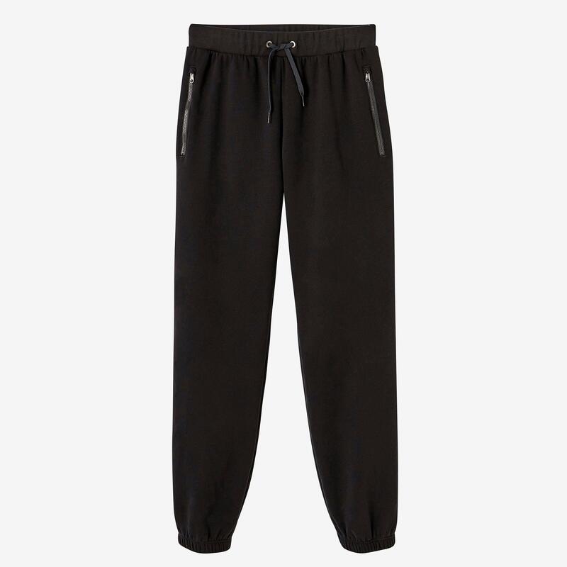 Pantalón jogger de fitness cálido para Hombre Domyos 500 negro - Decathlon