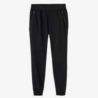 Fitness Slim-Fit Jogging Bottoms with Zip Pockets - Black