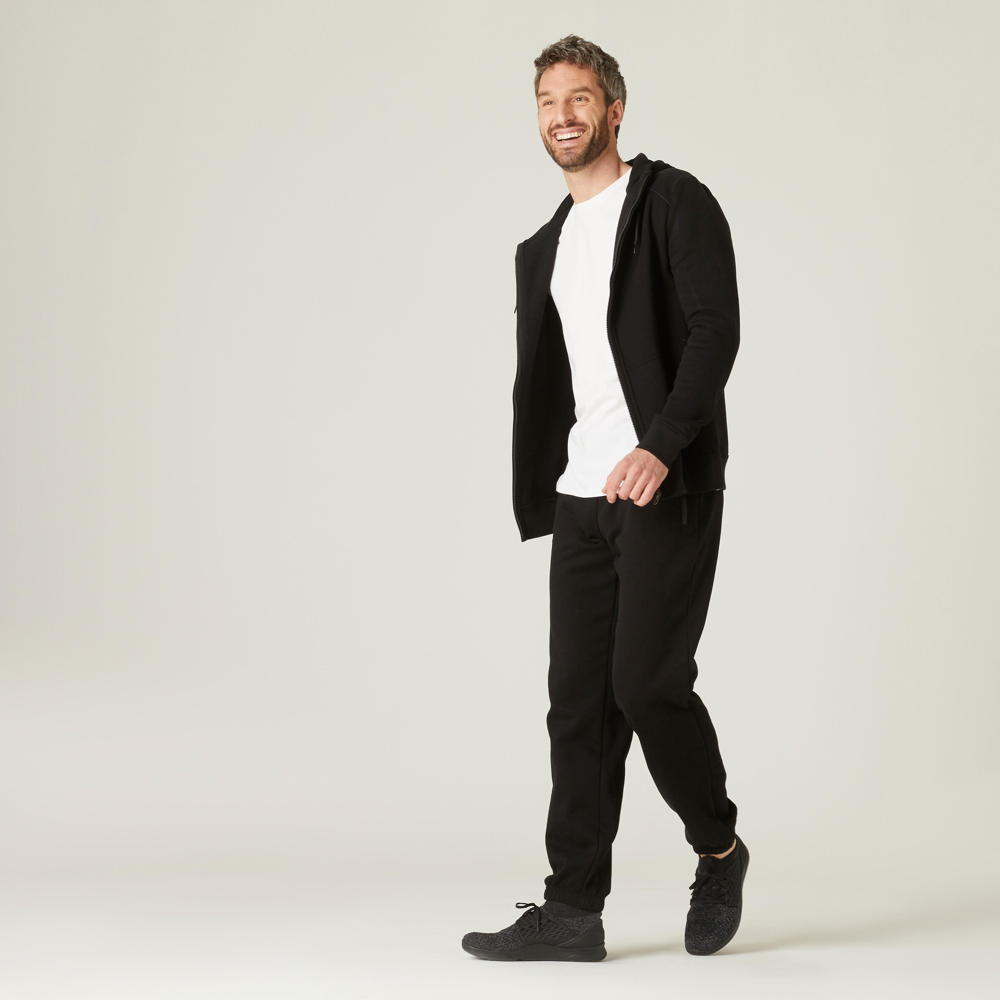 hoodie under blazer