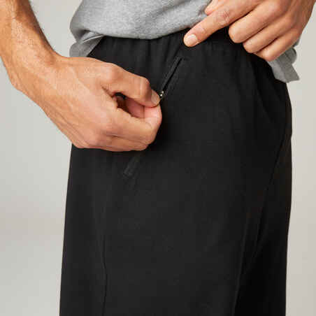 Men's Fitness Shorts 500 - Black