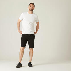 Short de Sport 500 Long Homme Noir