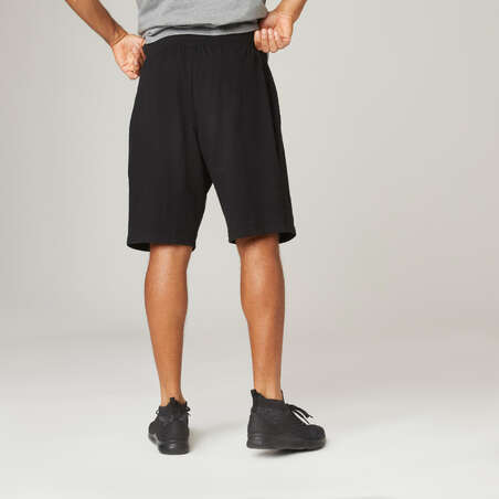 Short Fitness Homme - 500 noir