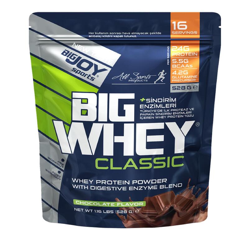 BigJoy Big Whey Classic Protein Tozu - Çikolata - 528g