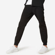 Men's Gym Cotton Blend Spacer Slim Fit Pants 540 - Black