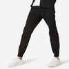 Pánske nohavice 500 Slim na džoging a fitnes čierne