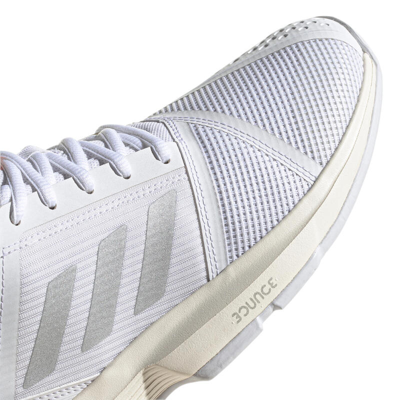 Adidas Tennisschuhe Damen Courtjam Bounce weiss/silber