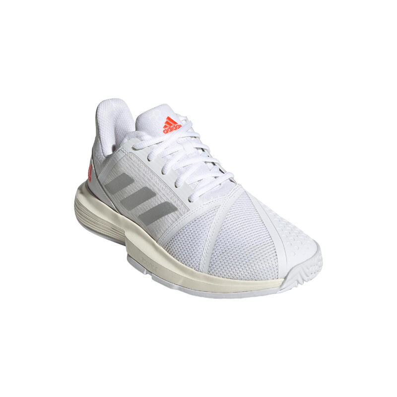 Adidas Tennisschuhe Damen Courtjam Bounce weiss/silber