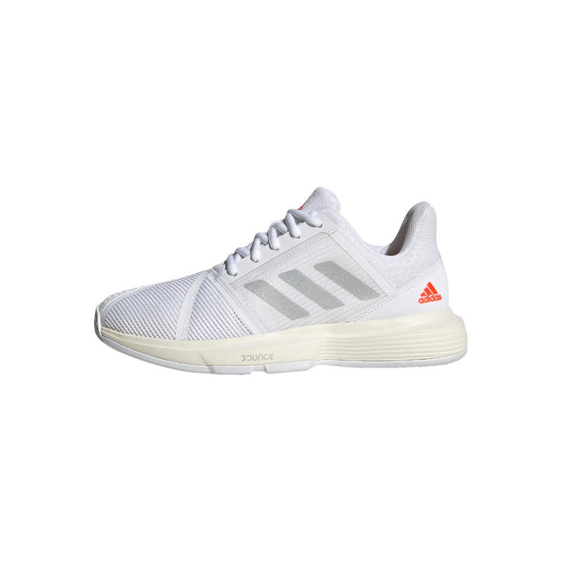 Adidas Tennisschuhe Damen Courtjam Bounce weiss/silber