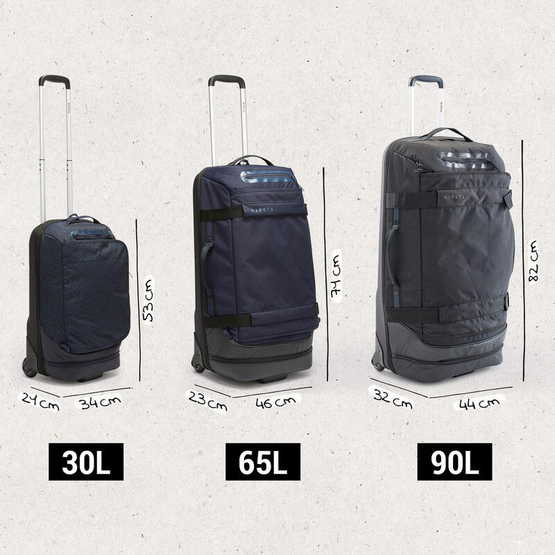 Saco de Desporto - Trolley URBAN 65L Azul