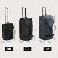 កាតាប 70L Bag Essential ពណ៌ខ្មៅ ប្រផេះ