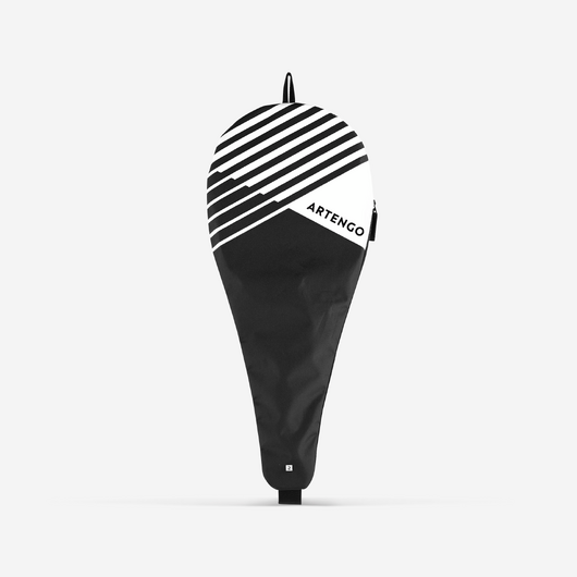 HOUSSE RAQUETTE TENNIS TC NOIR BLANC