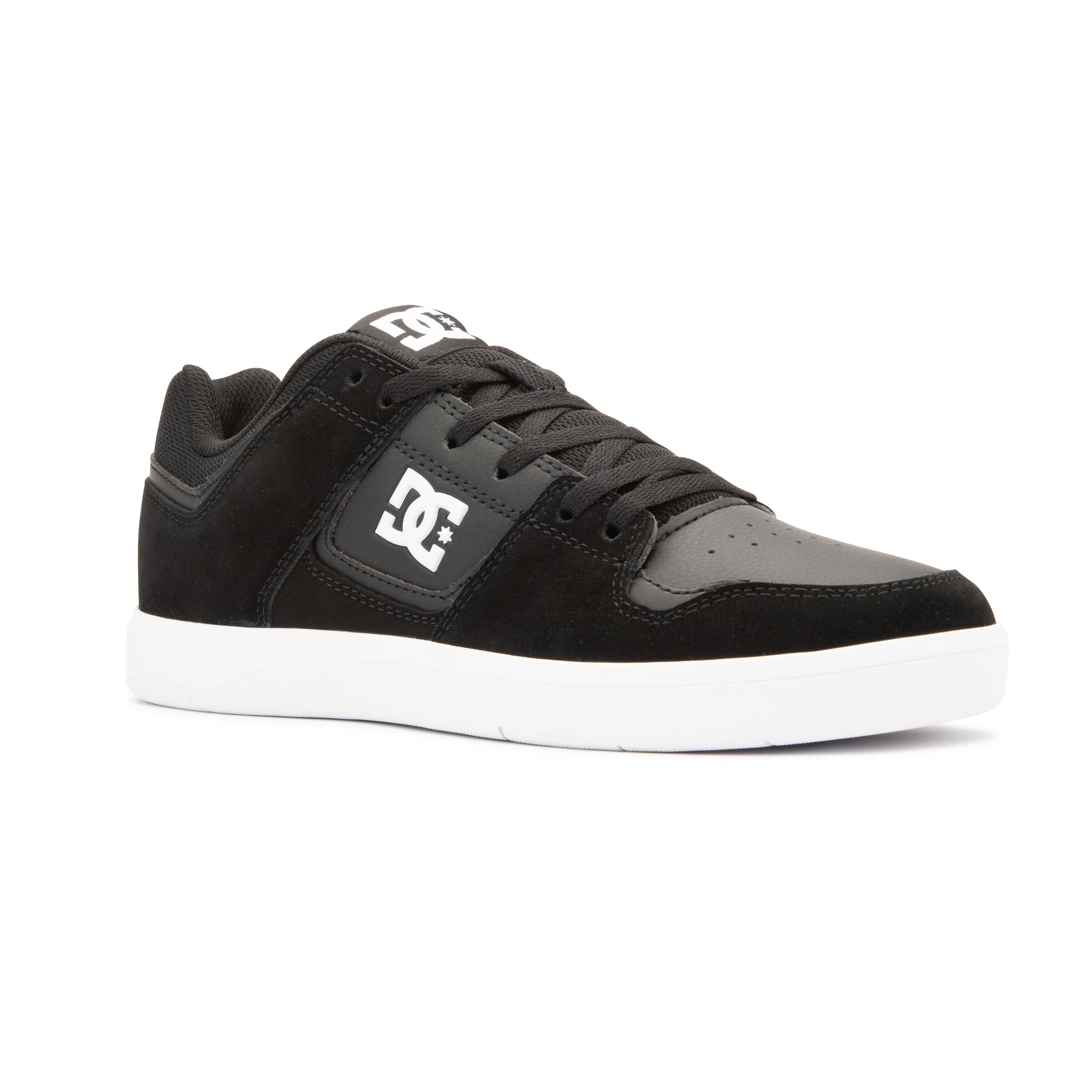 DC SHOES Adult Skate Shoes Cure - Black/White