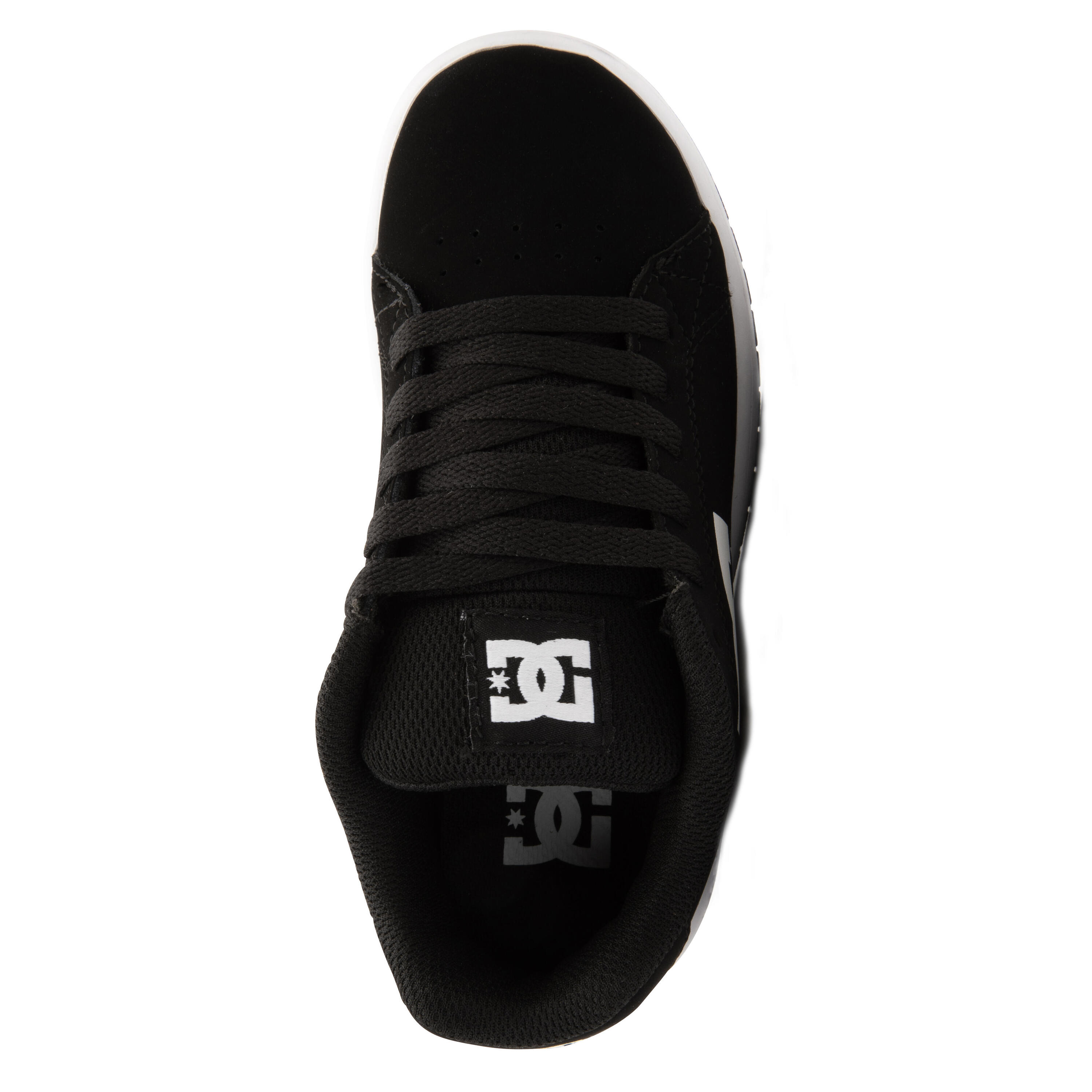 Kids' Skateboarding Shoes Gaveler - Black/White 7/11