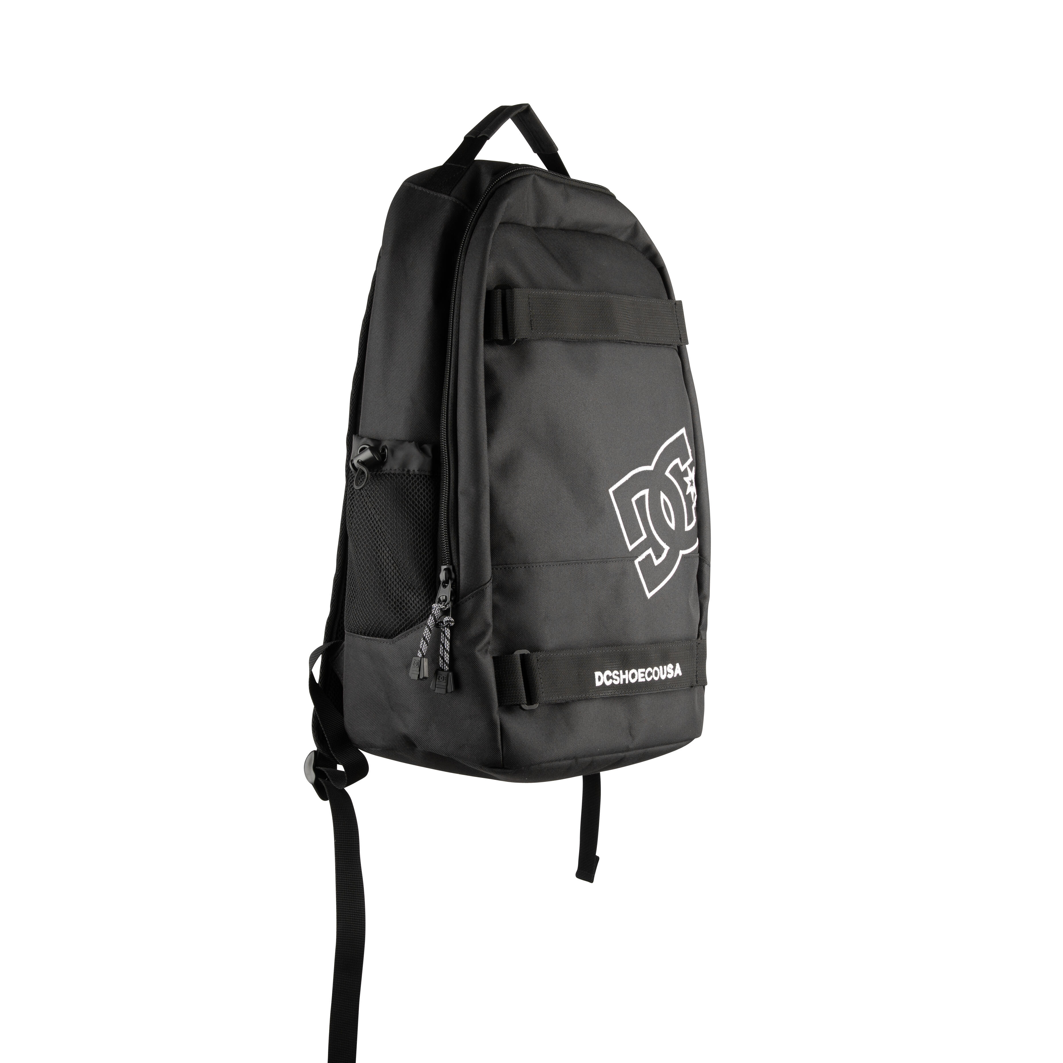 SAC A DOS DE SKATE DC SHOES GRIND NOIR AVEC FIXATION POUR SKATEBOARD