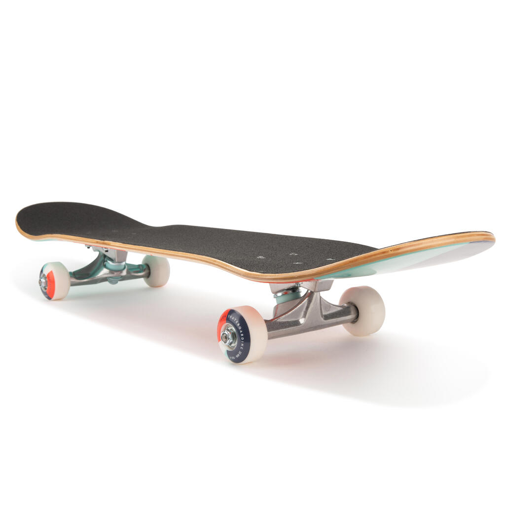 PLANCHE DE SKATE ENFANT  8 - 12 ANS CP100 MID COSMIC TAILLE 7.6