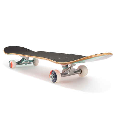 Kids' Skateboard 8-12 Years CP100 Mid Size 7.6" - Geometric