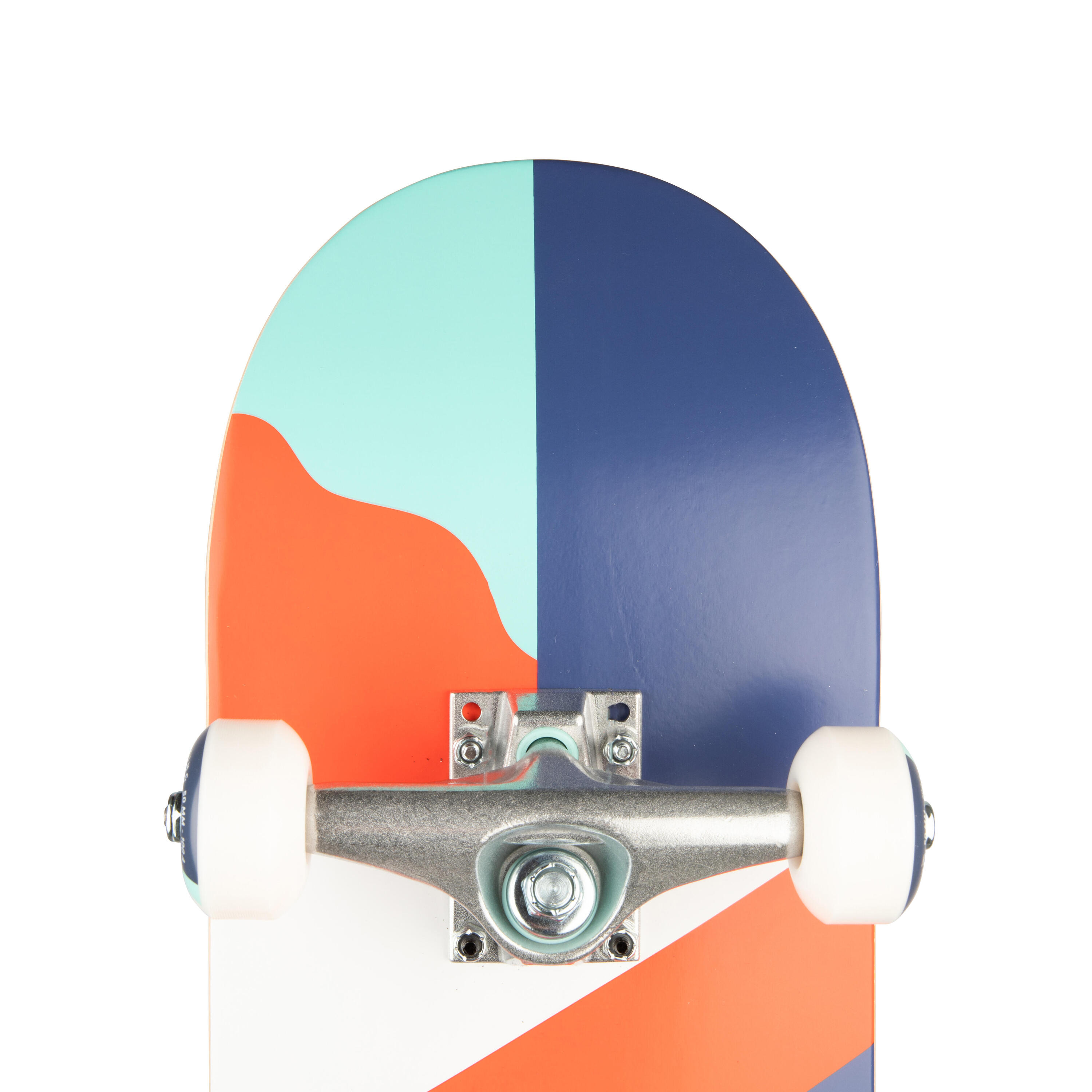 Kids' Skateboard 8-12 Years CP100 Mid Size 7.6" - Geometric 7/11