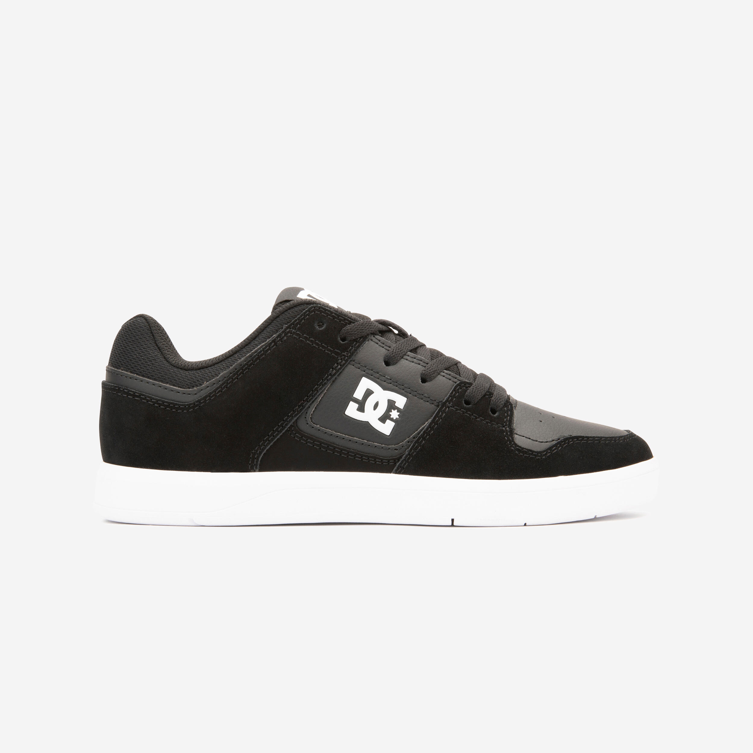 Scarpe skateboard adulto CURE nero-bianco |  Dc Shoes