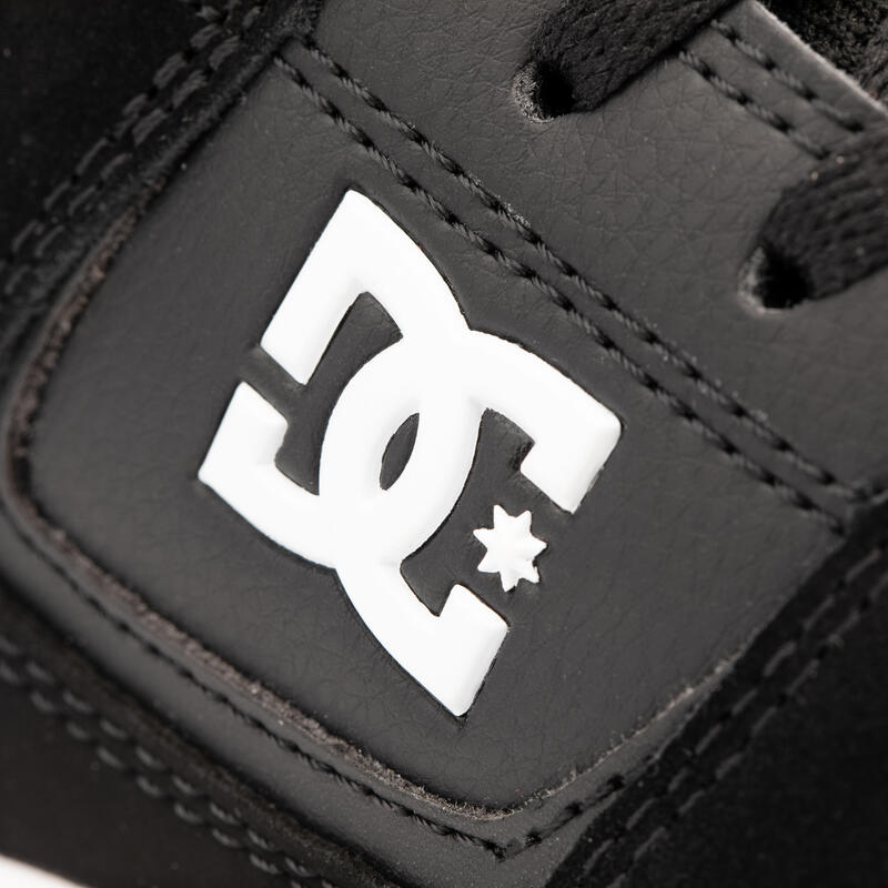 Felnőtt gördeszkás cipő DC SHOES CURE, fekete, fehér 