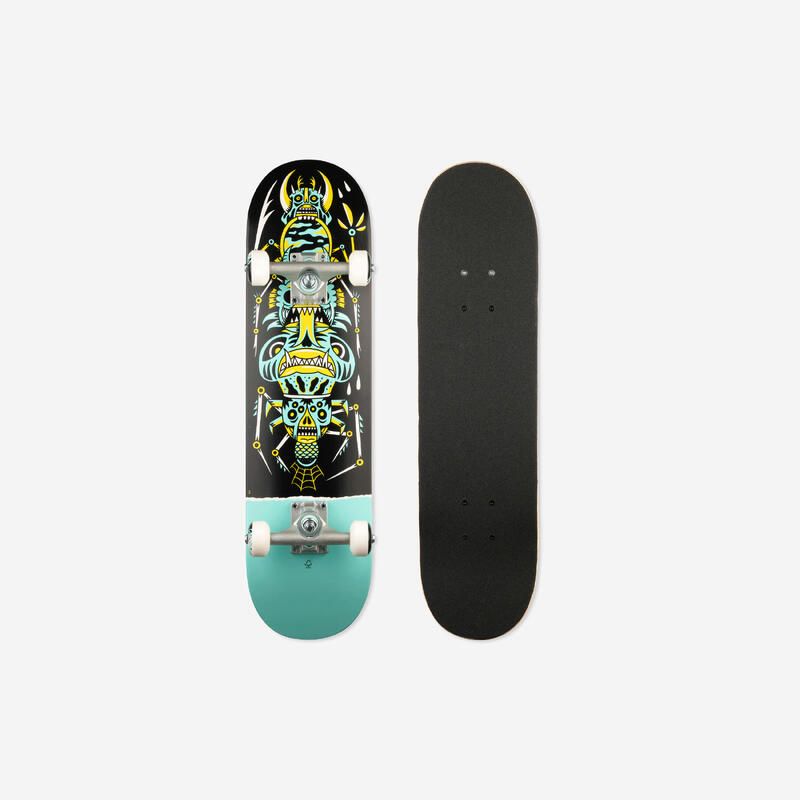 Çocuk Kaykay - 3-7 Yaş - 7,25 İnç - Gri - CP100 Mini Skatopia