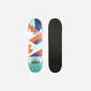 PLANCHE DE SKATE ENFANT 8 - 12 ANS CP100 MID GEOMETRIC TAILLE 7.6"