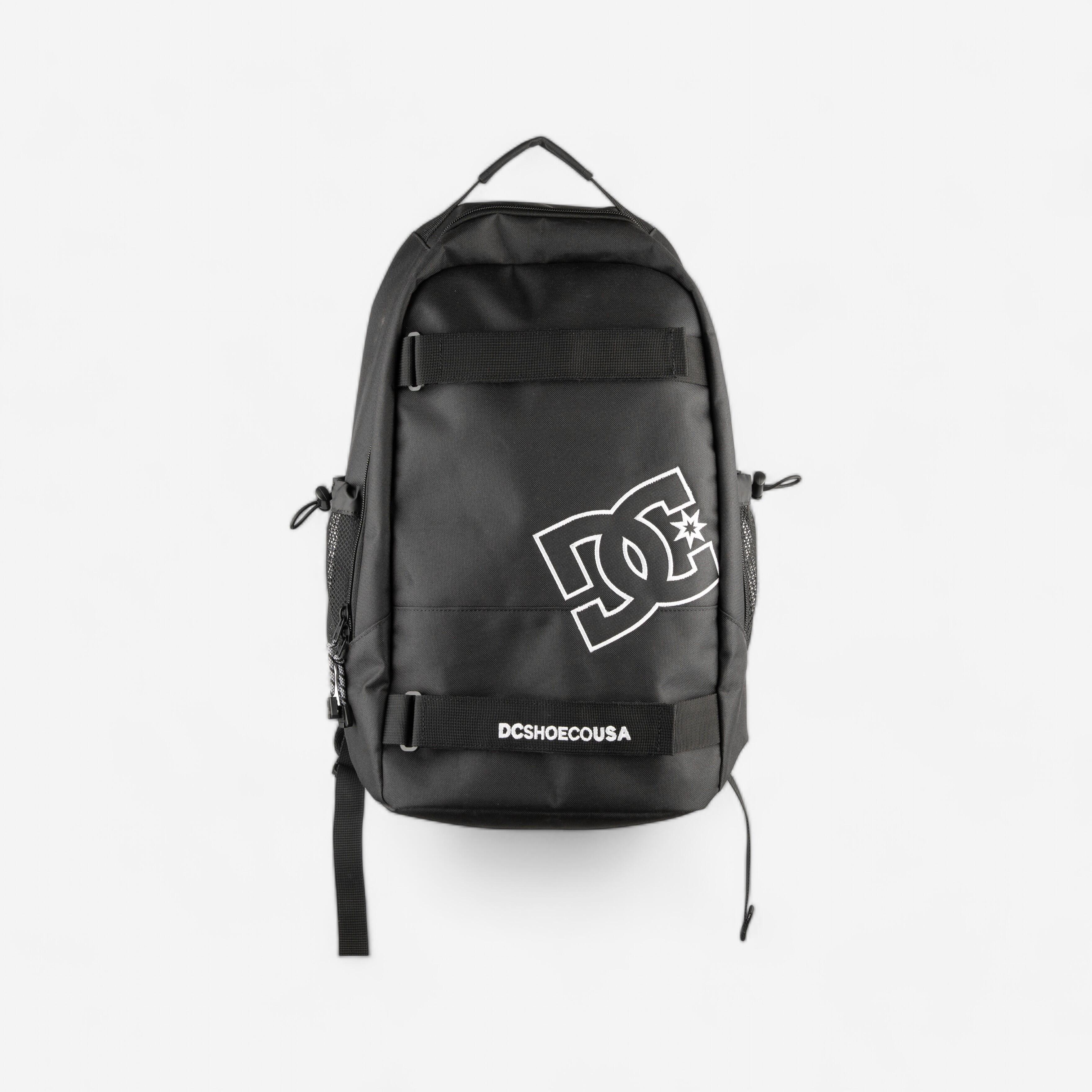 SAC A DOS DE SKATE DC SHOES GRIND NOIR AVEC FIXATION POUR